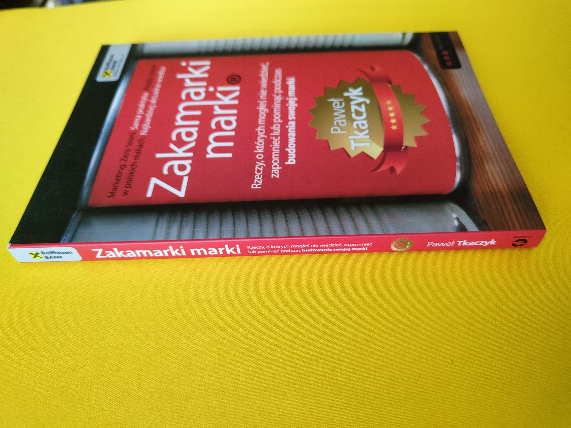 Książka Zakamarki marki. Paweł Tkaczyk