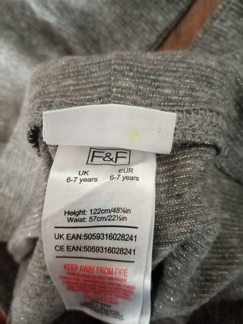 Legginsy dziewczęce F&F