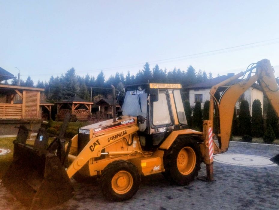 Koparko Ładowarka Cat 428 B Pełna Opcja Ładny Stan 64900 zł