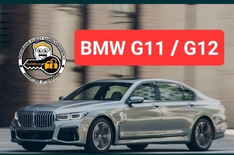 Kluczyk kodowanie BMW G01 G02 F97 G30 G08 F90 G11 G38 F98 display key