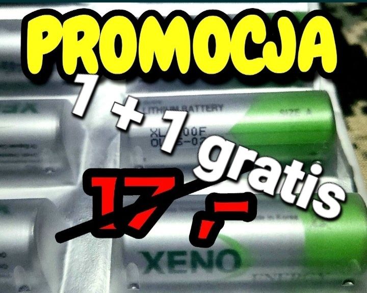 Baterie - Xeno - 3,6V / 3600 mAh; rozmiar	 A, 17500 ; LiSOCl2