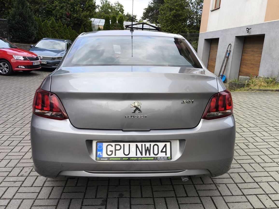 Peugeot 301 LIFT 2017r 1,6 benzyna + GAZ LPG SuperAuto