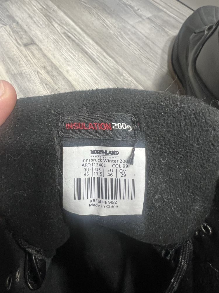 Продам мужские зимние ботинки Northland