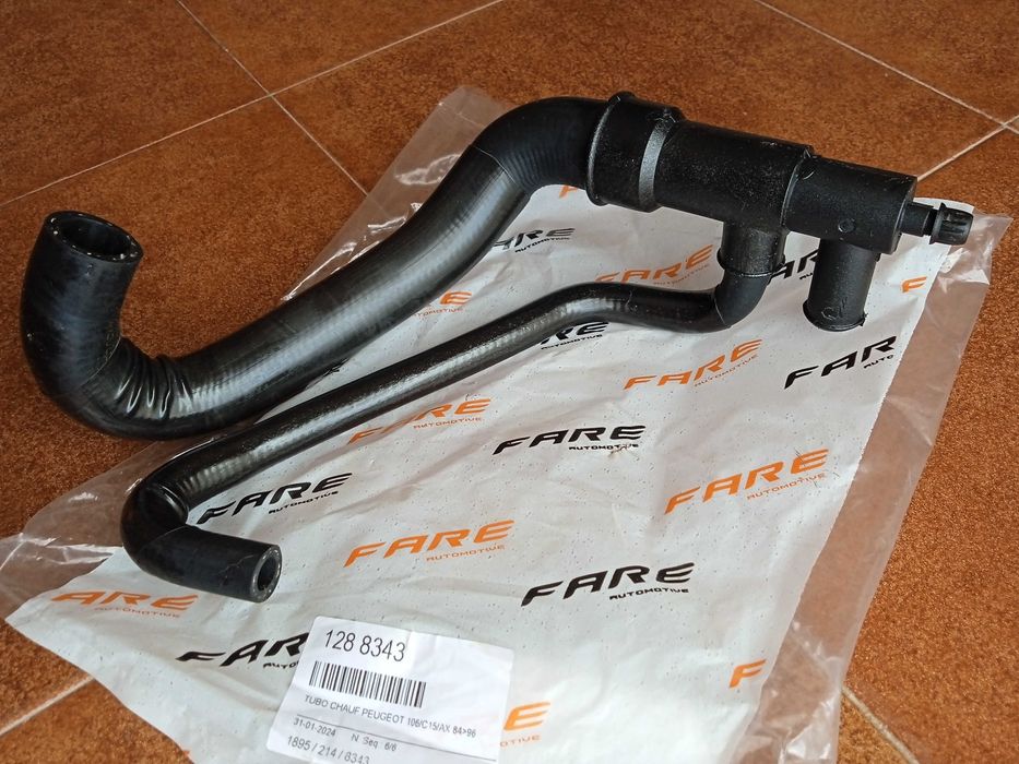 kit NOVO tubo aquecedor peugeot 106/C15/AX  84»96