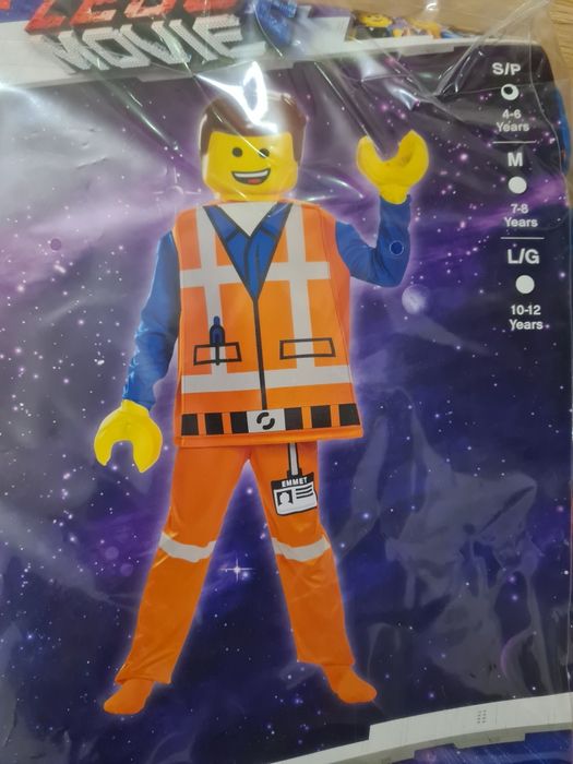 Strój Lego Emmet r. 110-122