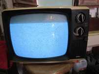 Televisão pequena antiga