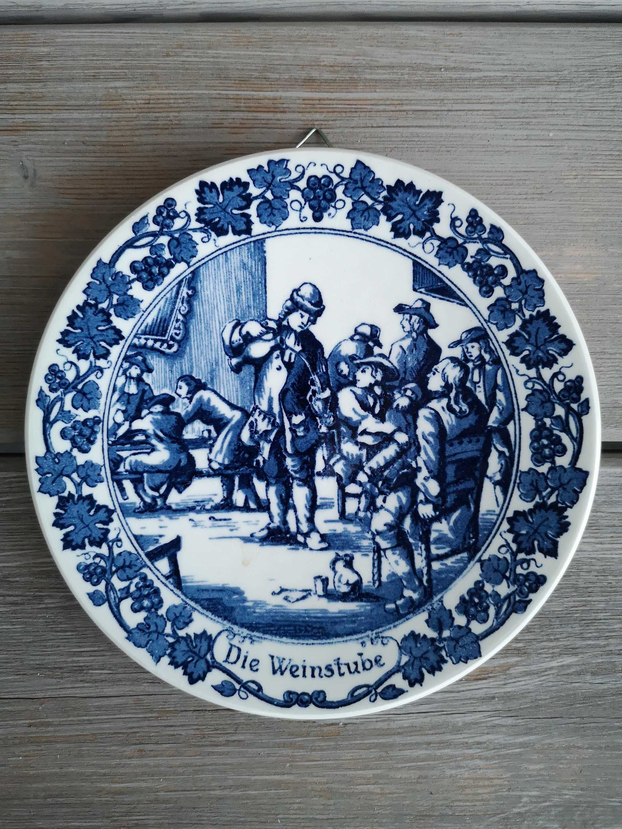Kolekcjonerskie 4 talerze  Royal Goedewaagen Holland:(cena za całość)