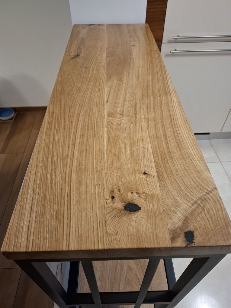 Wyspa kuchenna loft Drzewo DĄB