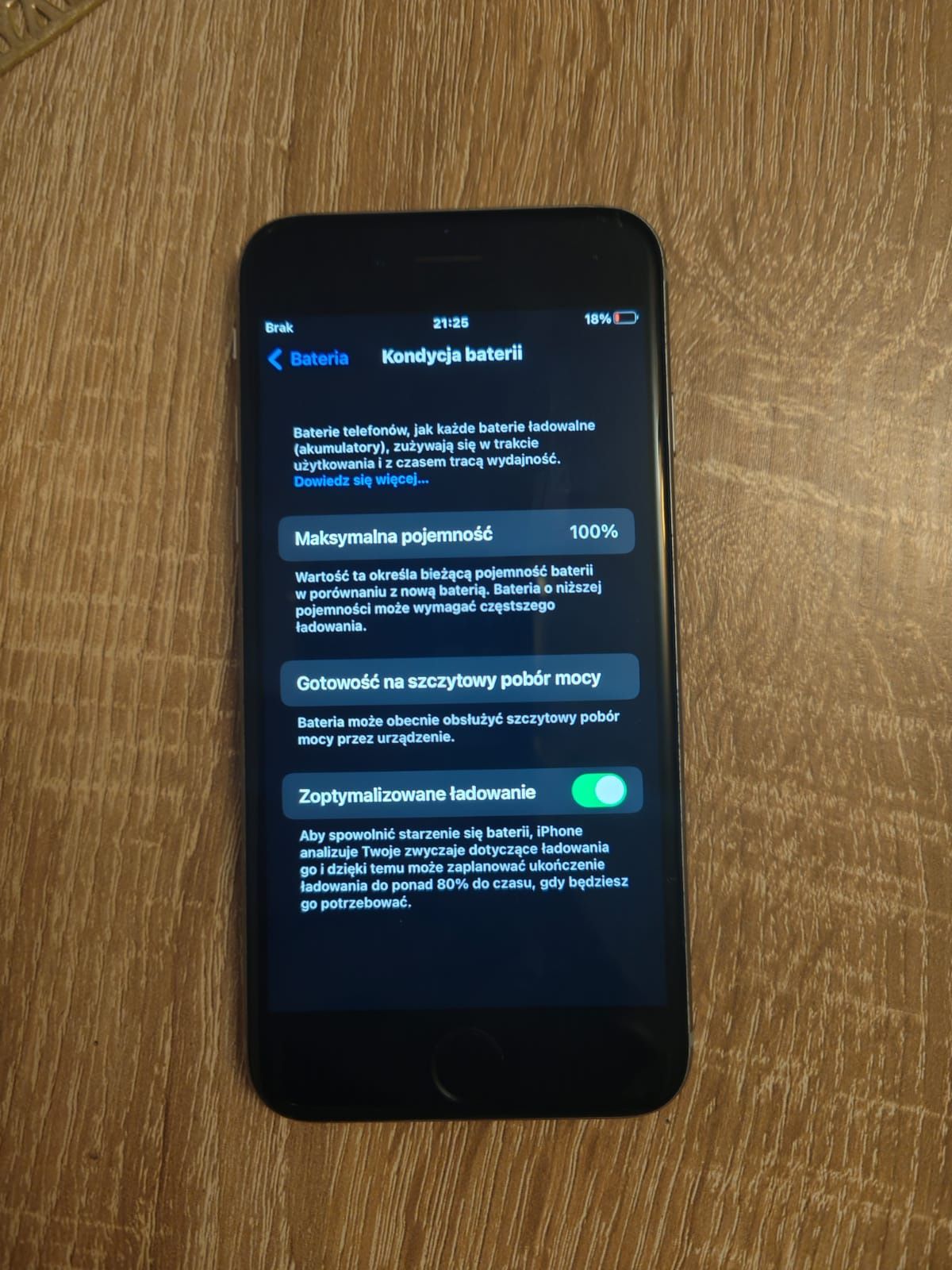 iPhone 6s 64GB Szary - Stan Bardzo dobry 100%