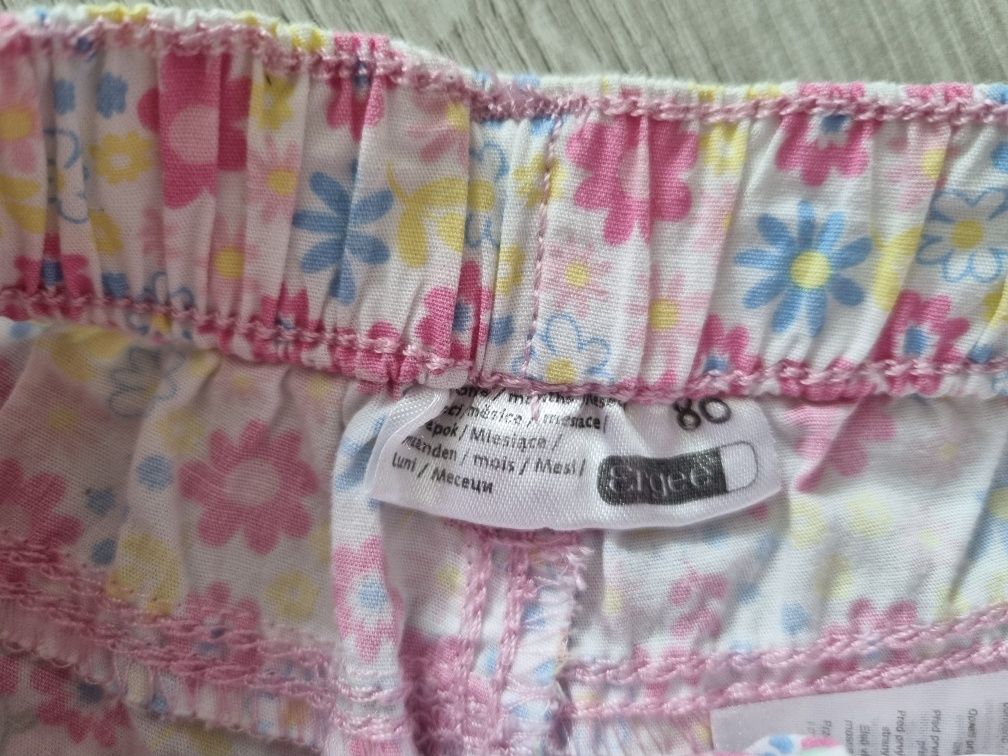 Zestaw spodenek na lato r. 80