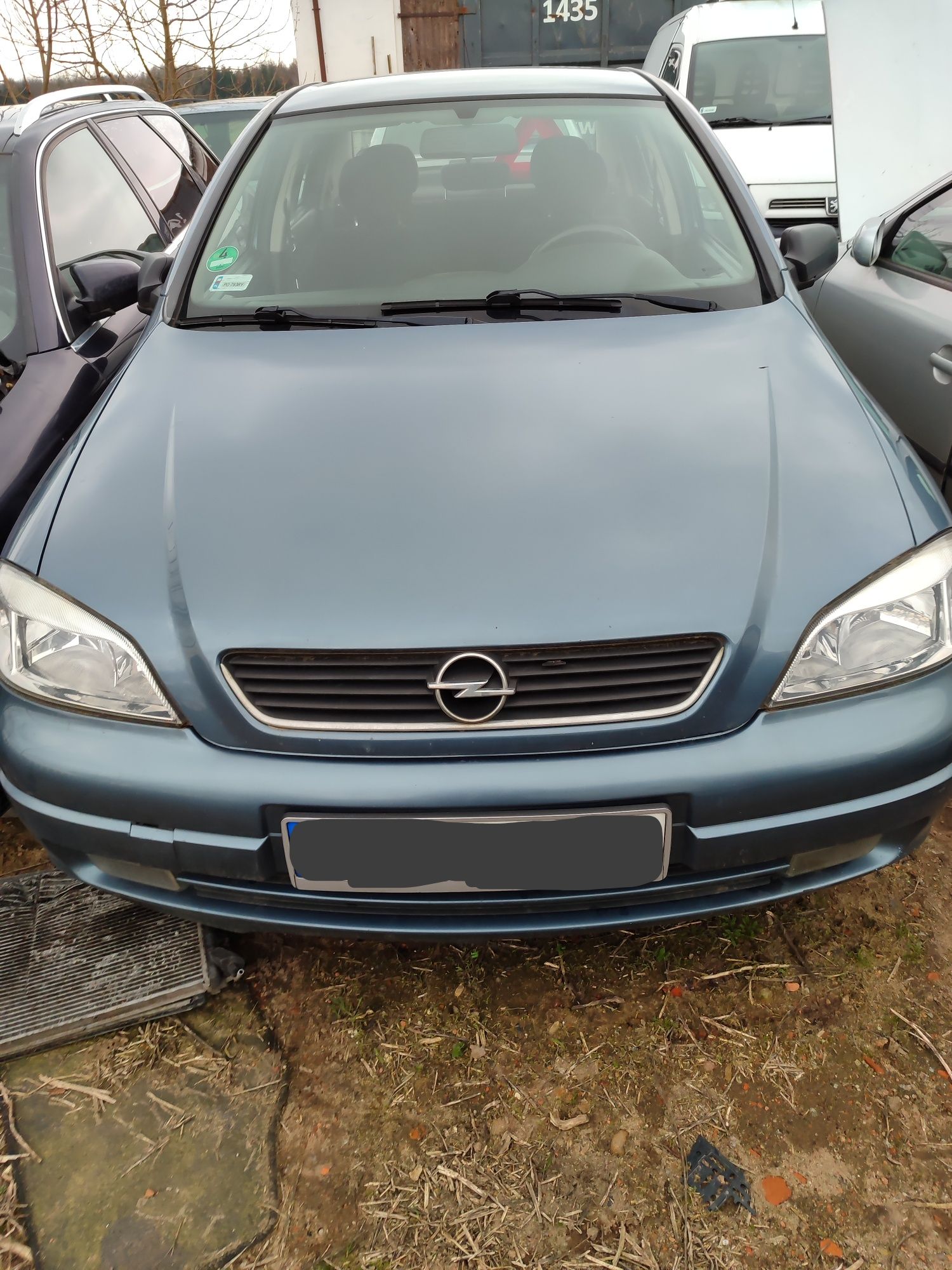 Opel Astra G części zderzak maska drzwi alternator rozrusznik