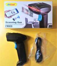 Pistola infravermelho leitura scanner código barras wireless
