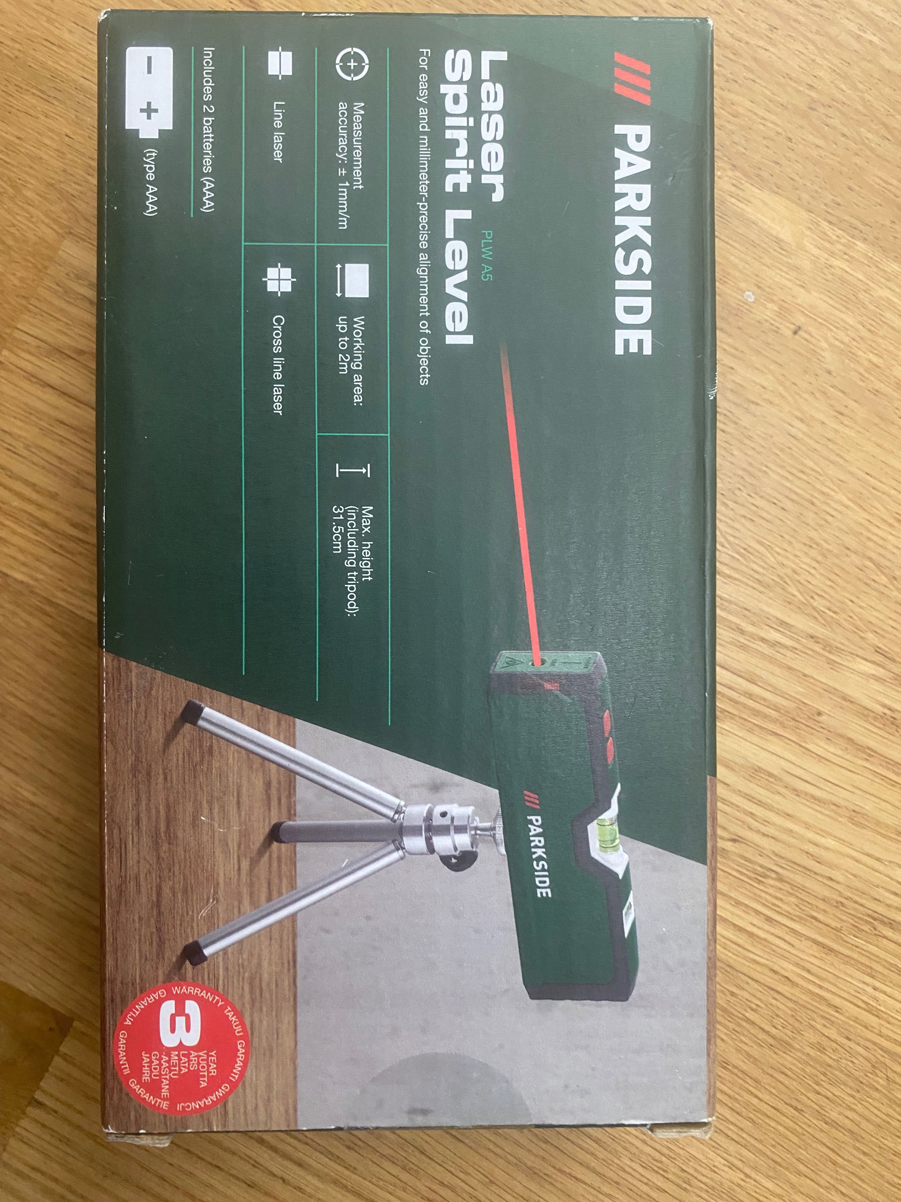 Poziomica laserowa Parkside