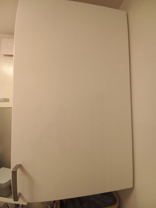 Szafka łazienkowa Ikea biała połysk