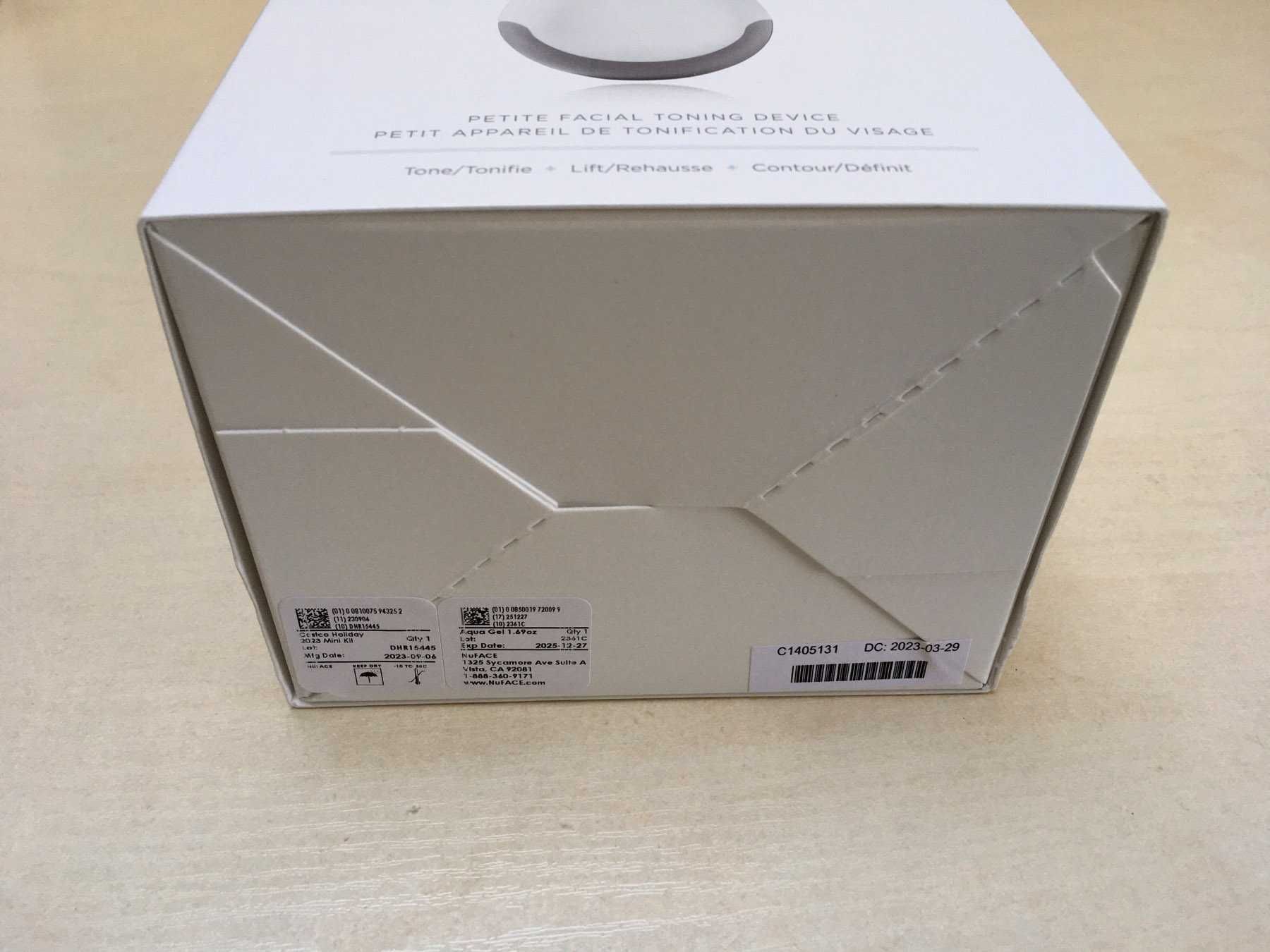 Новый NUFACE Mini Оригинал Facial Toning Device Микротоки лица