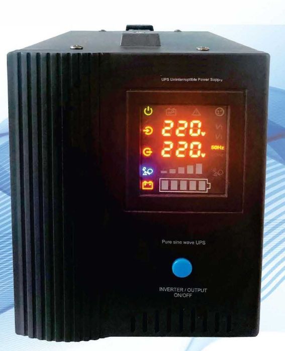 ДБЖ/ИБП/инвертор 800W с зарядкой чистый синус для котлов