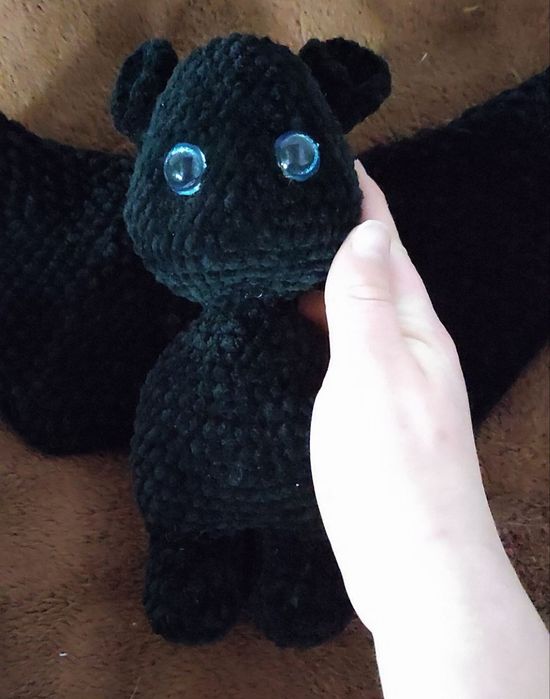 Плюшева іграшка кажан