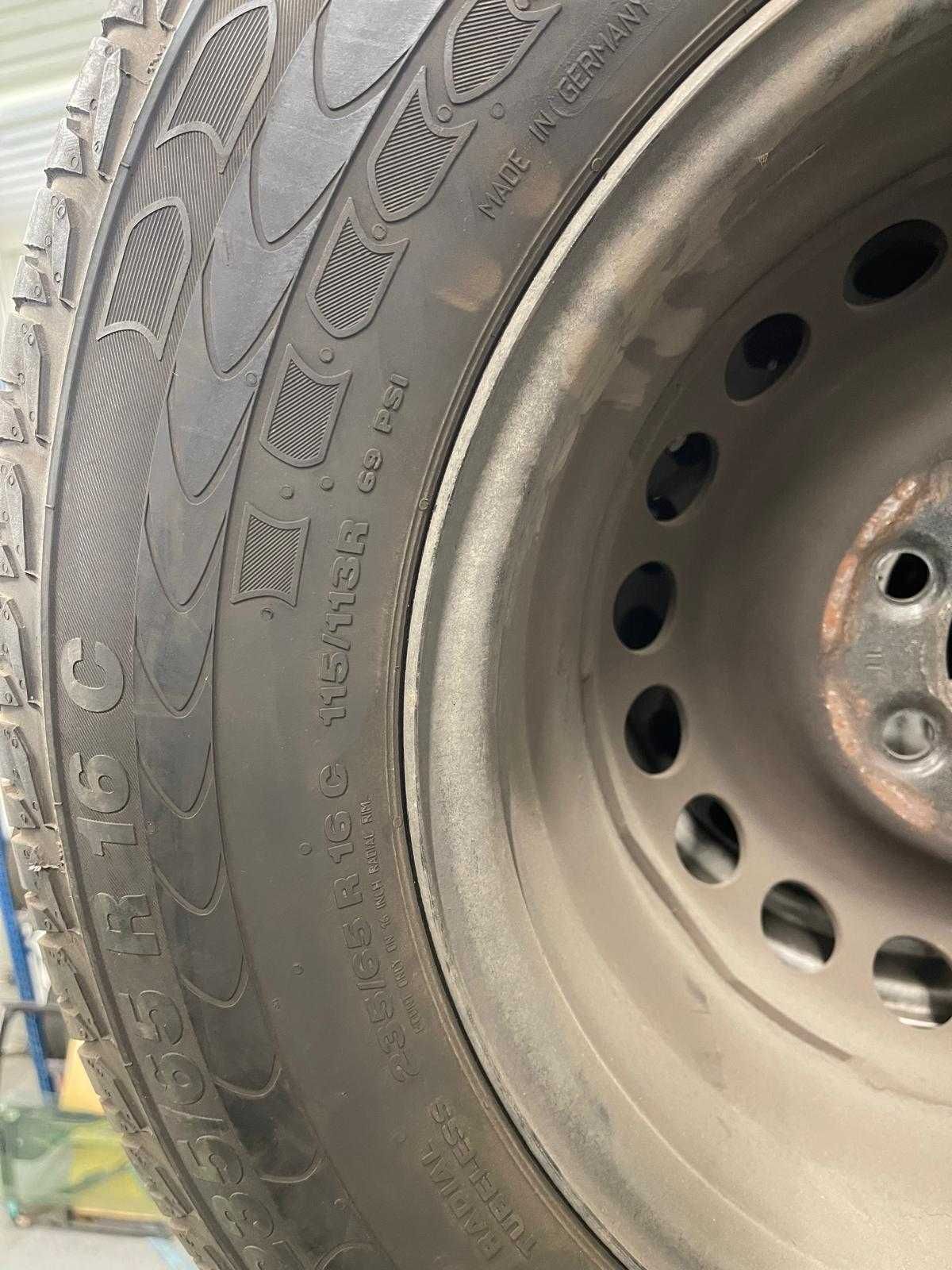 4x KOŁA FELGI OPONY 235/65R16 Mercedes Sprinter 906 907 VW Crafter MAN