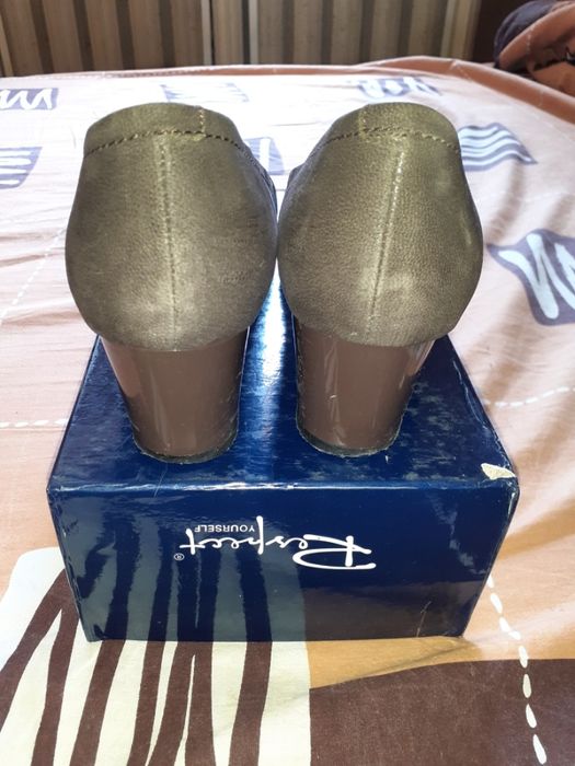 Туфли из нубука Respect