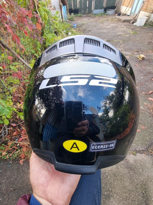 LS2 ff370 шолом модуляр L чорний