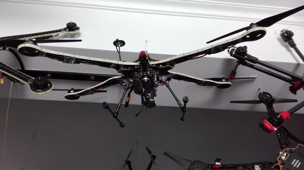 Drone de grande capacidade carga 3 kg