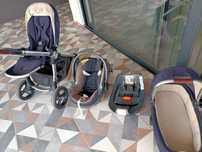 Conjunto carrinho bebe da "Mama and Papas"