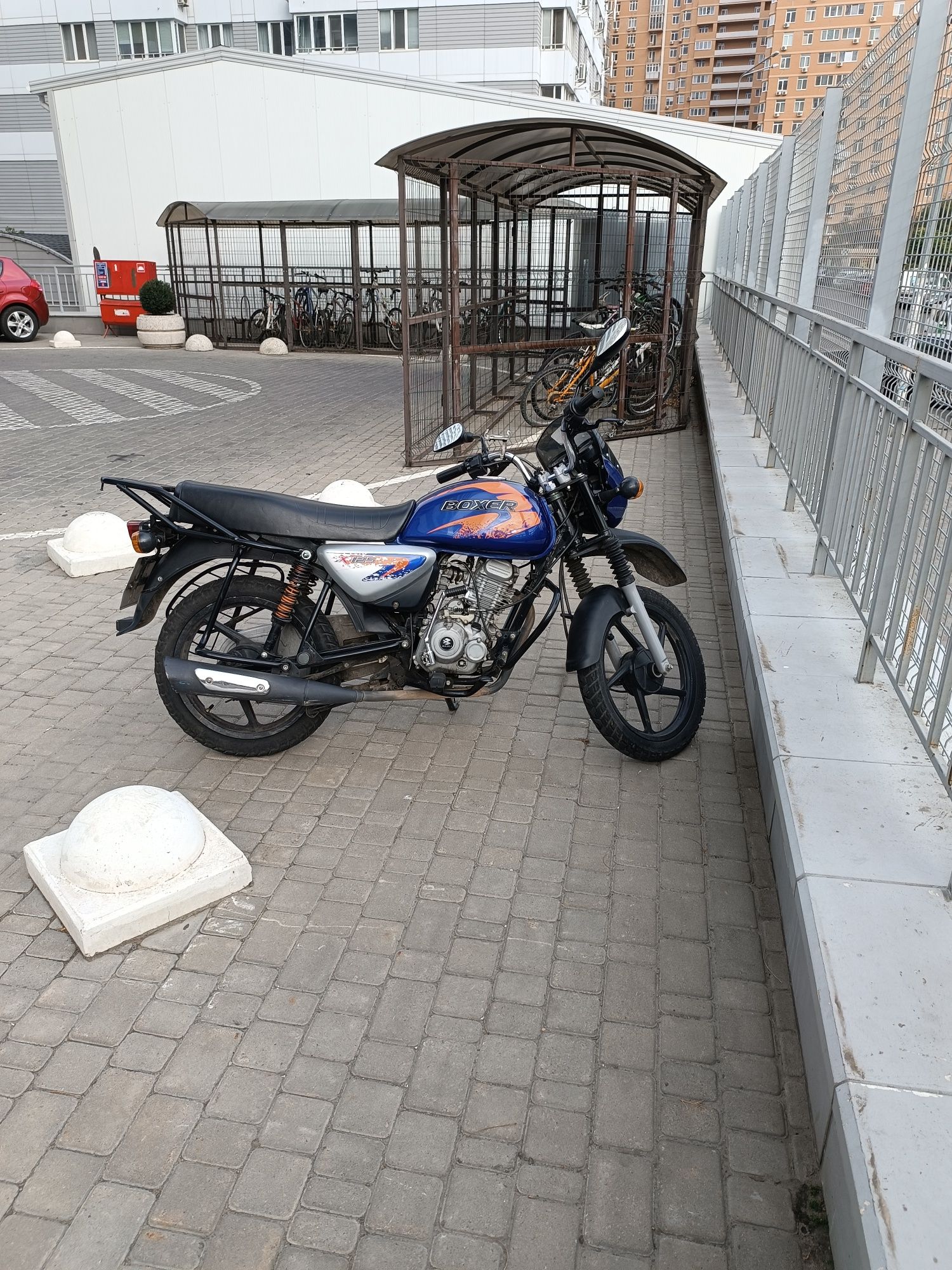 Bajaj boxer 125 x мотоцикл