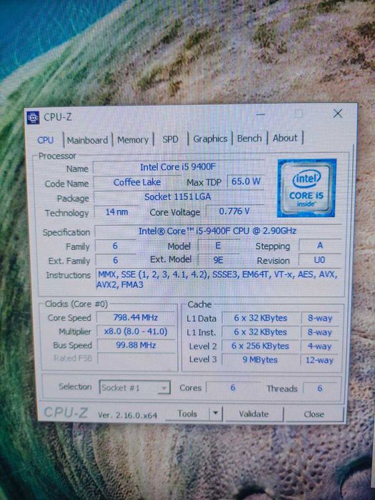 Komputer Gamingowy i5 9400F /GTX 1660 Ti / 16GB / SSD M.2 512GB