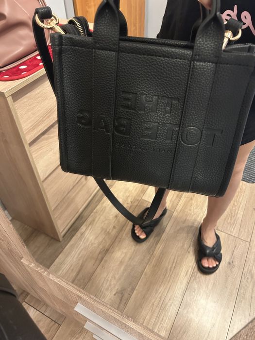 Czarna torebka damska marc jacobs