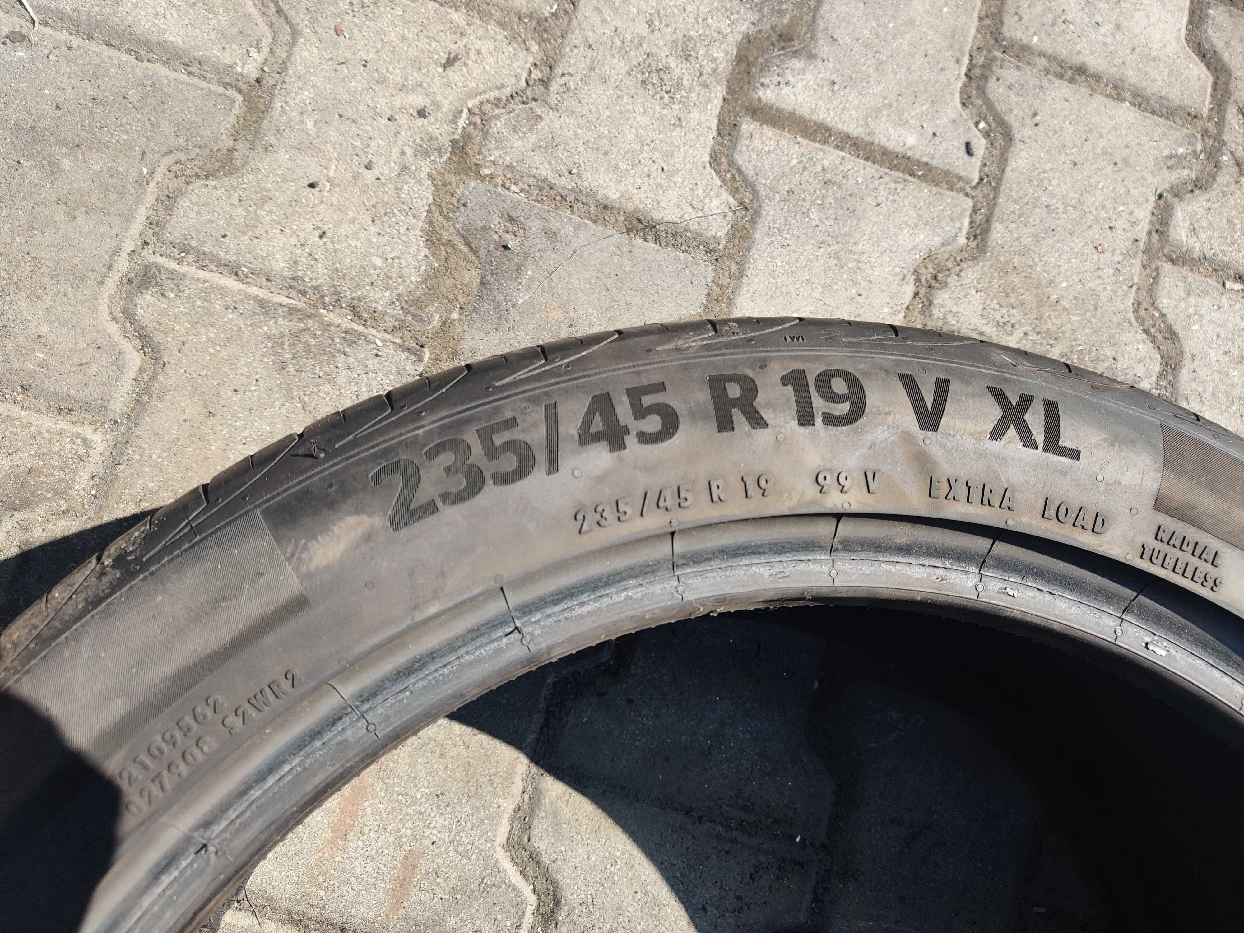 4x Opony Letnie Continental Premiumcontact 6 235/45 R19