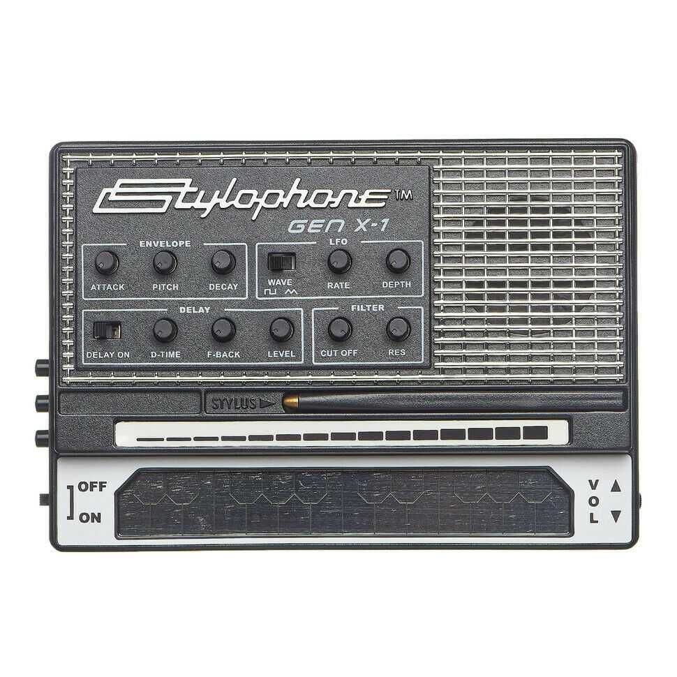 Stylophone S1 BeatBox Gen-X английский доступный карманный синтезатор