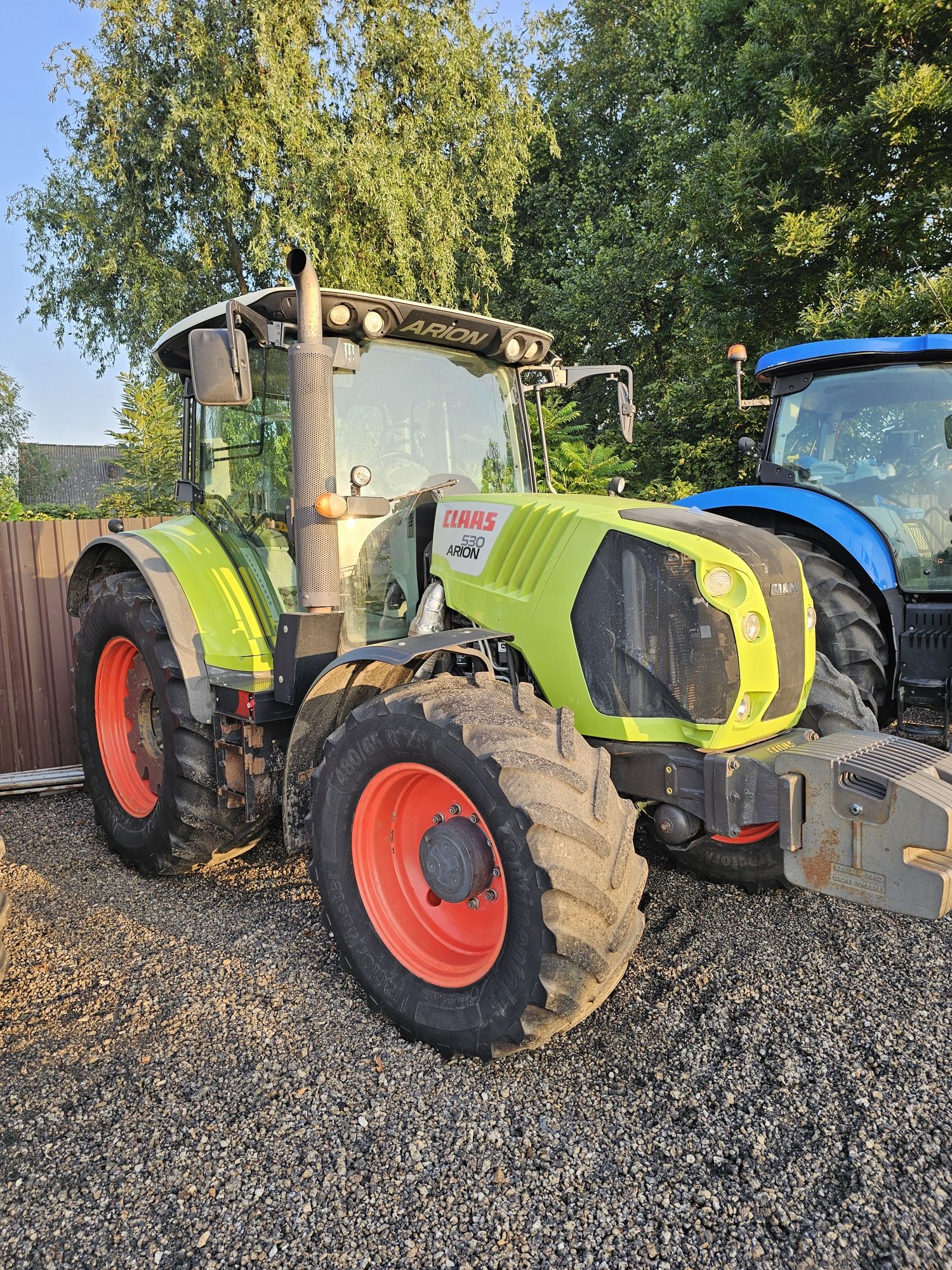 Claas arion 530 cis 2013r miekka os pneumatyka zaczep suwany