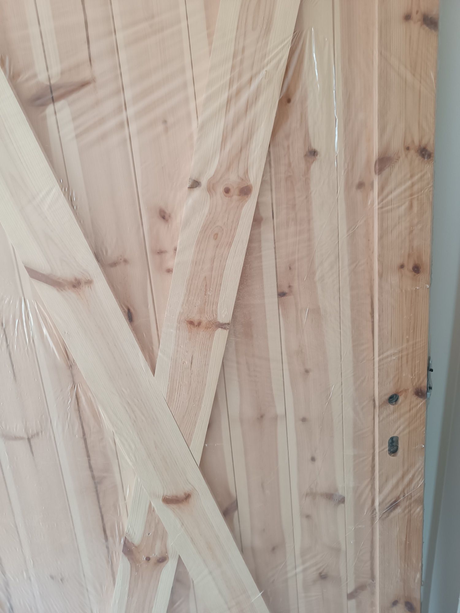 Drzwi loft drewniane 80