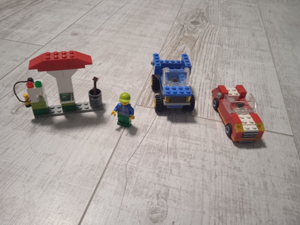 Klocki LEGO 5898 stacja paliw zestaw do budowy samochodów