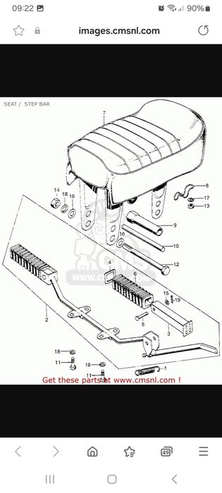 Poisa pés novo Honda Z50A Mini Trail Z50A - AINDA EMBALADO!