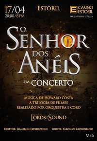 2 Bilhetes Concerto Lord of the Sound - Lord of the Rings