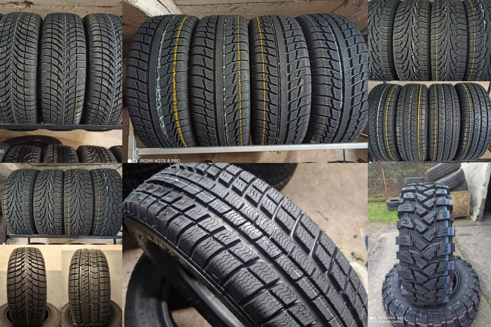 Opony zimowe i całoroczne 15,16,17,18