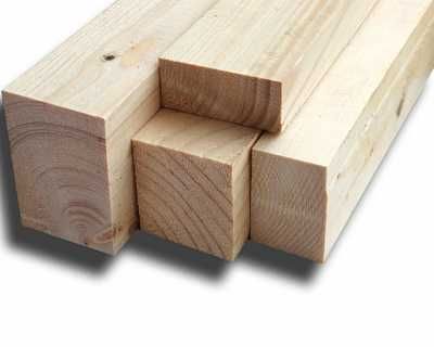 Брус хвоя строганий сухий 40*60*3/6м