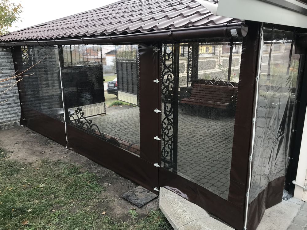 Мʼякі вікна з пвх окантовкою та фурнітурою