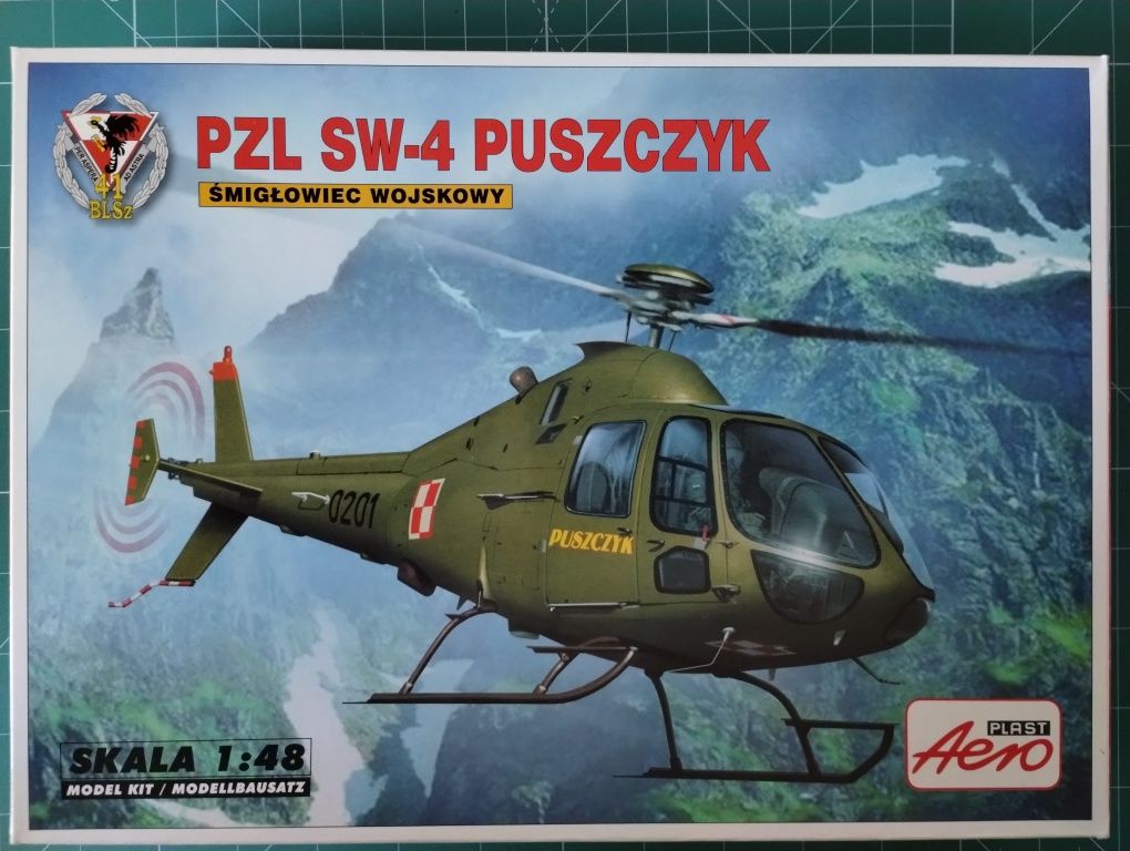 Model śmigłowca SW-4 Puszczyk, Aero Plast 1:48