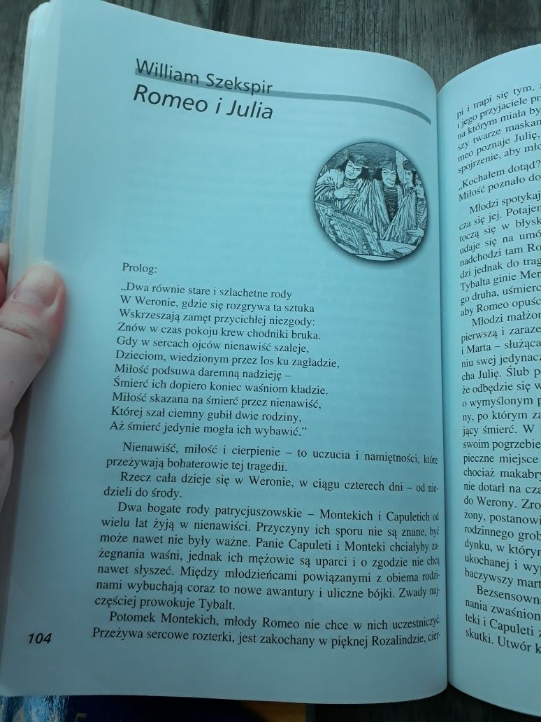 Lektury gimnazjalisty opracowania lektur szkolnych szkoła podstawowa