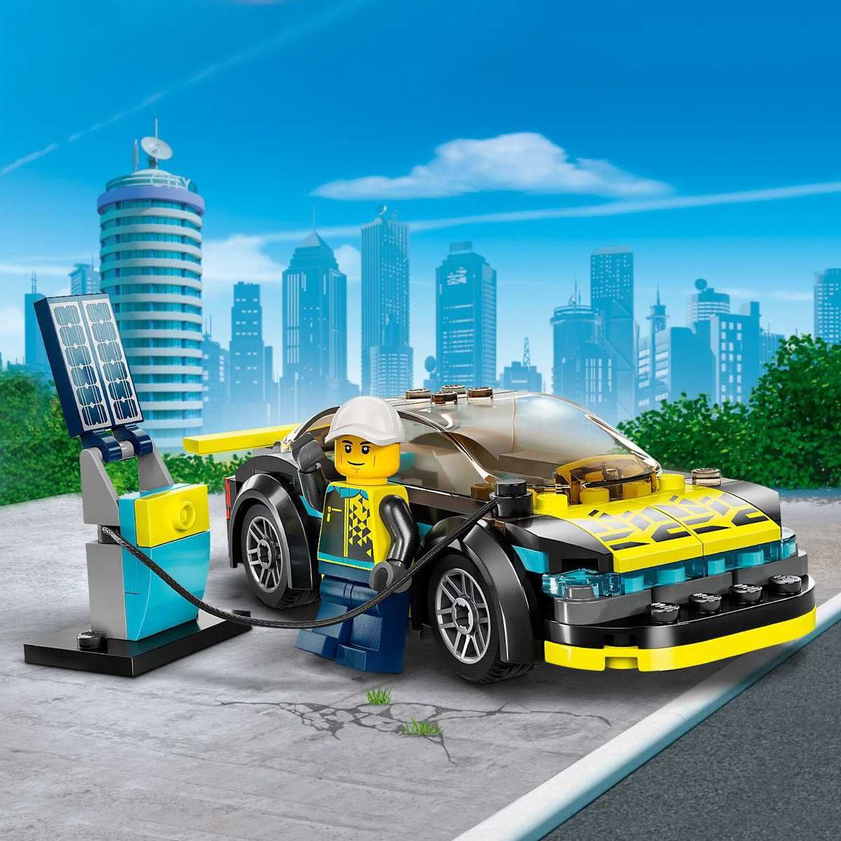 LEGO CITY 60383 ELEKTRYCZNY Samochód sportowy klocki