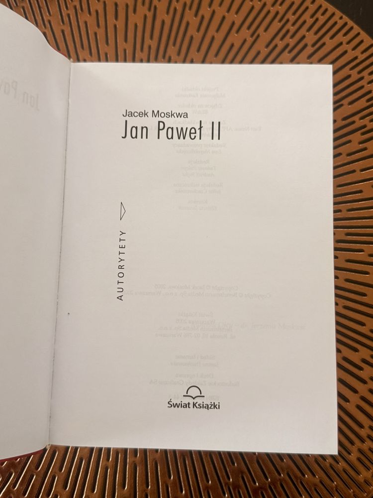 Książka Jan Paweł II