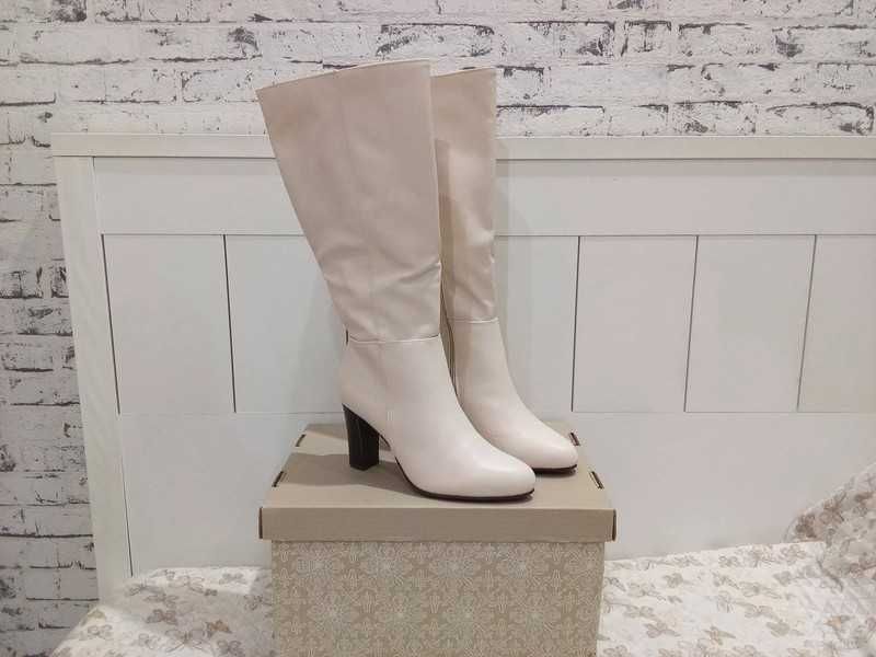 kozaki marki Bodyflirt by Bonprix 40 wkładka 25,5 cm nowe ocieplane