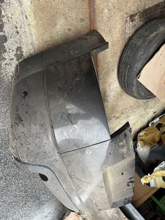 Parachoques traseiro audi tt 8n ponteira dupla