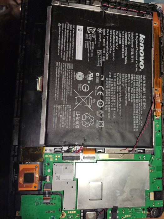 планшет  lenovo a7600   tab a 10  дефект