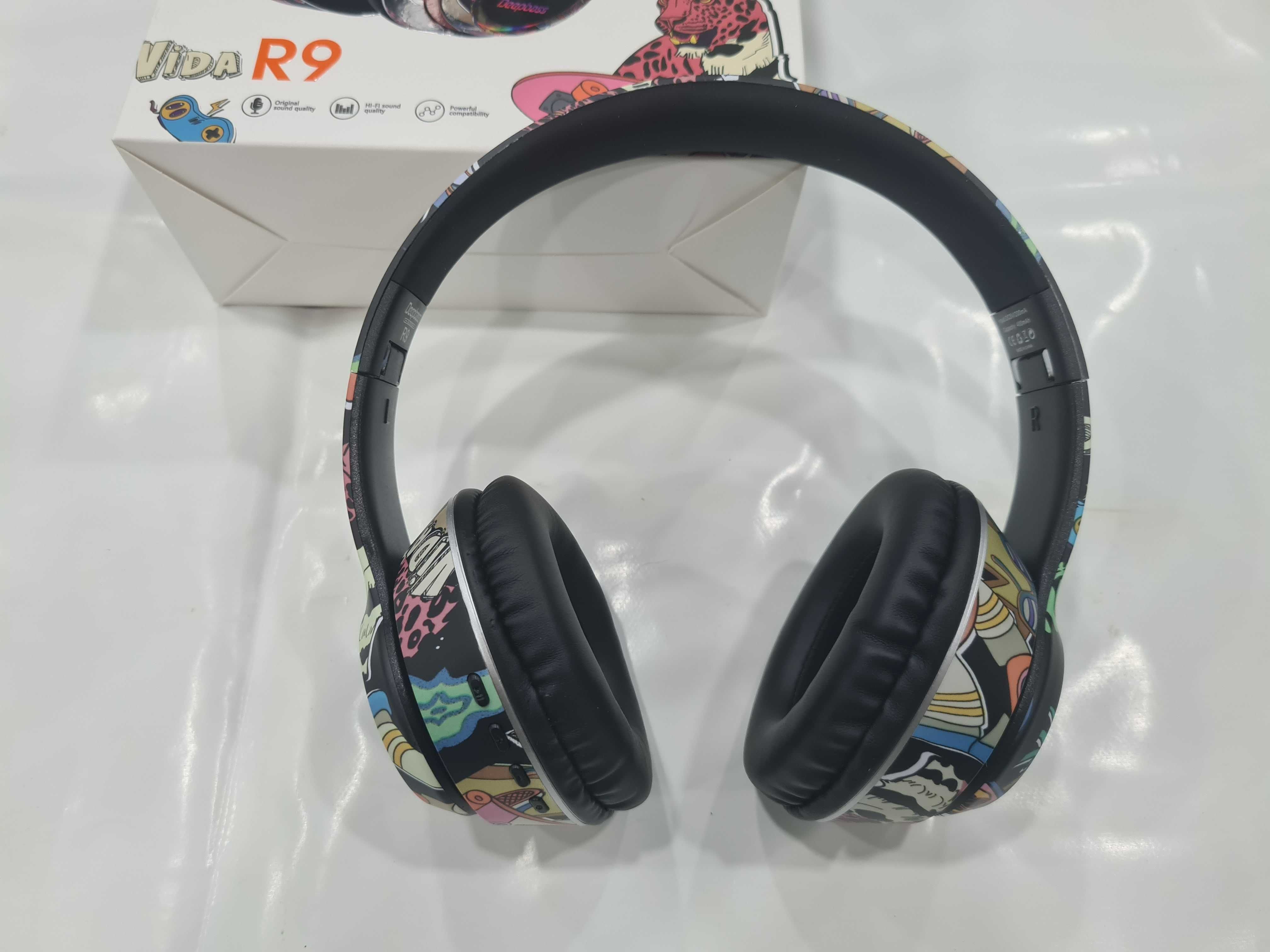 Headphones Bluetooth Deepbass R9 RGB