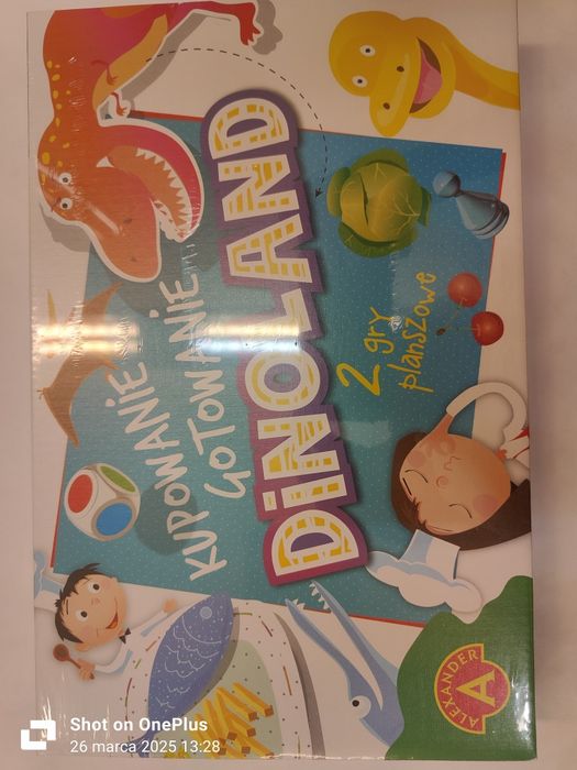 Gra planszowa  Dinoland