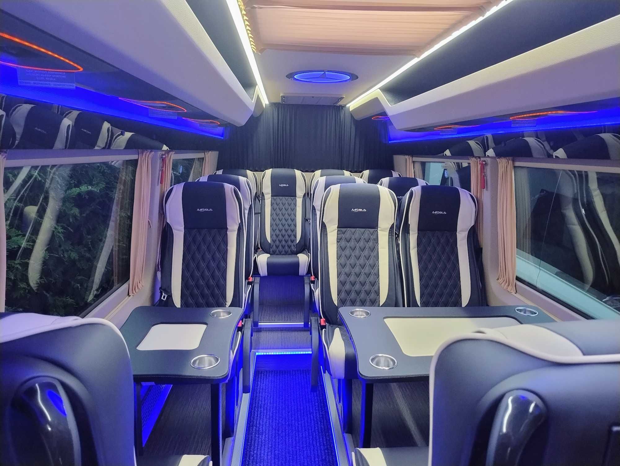 Wynajem Busa z kierowcą 6,7,8,20 osobowego/przewóz osób/ autobus