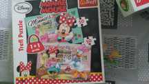 Puzzle 2 w 1 myszka Minnie